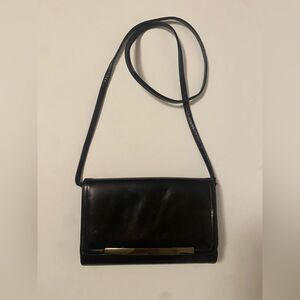 Vintage Frenchy of California Black Shoulder Bag Clutch